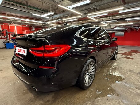 2019 BMW 6 серии Gran Turismo 630d xDrive IV (G32), чёрный, 3650000 рублей, вид 4