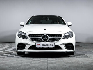 2020 Mercedes-Benz C-Класс 200 IV (W205) Рестайлинг, белый, 3949000 рублей, вид 2
