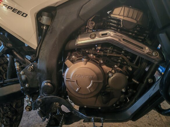 2026 Loncin DS250, белый - вид 9