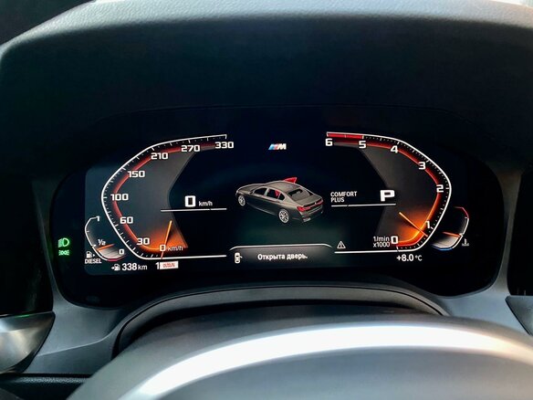 2019 BMW 3 серии 320d VII (G2x), белый - вид 2