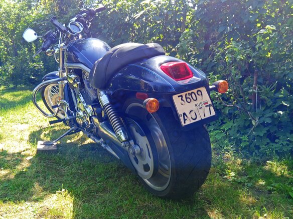 2008 Harley-Davidson V-Rod, синий - вид 7