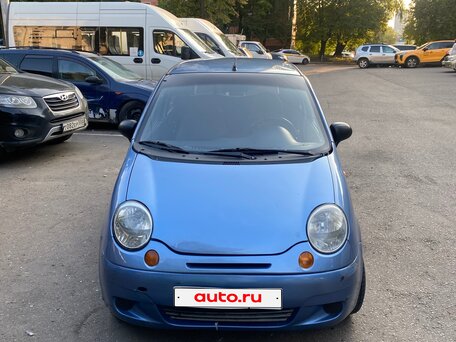 2008 Daewoo Matiz I Рестайлинг, синий, 115000 рублей, вид 1