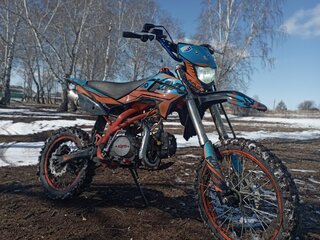2023 Kayo Evolution YX125EM, синий, 60000 рублей, вид 2