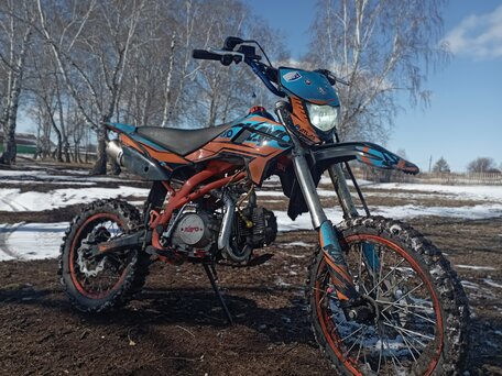 2023 Kayo Evolution YX125EM, синий, 60000 рублей, вид 2