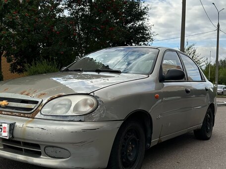 2007 Chevrolet Lanos I, серебристый, 170000 рублей, вид 3