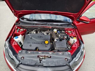 2019 Lada (ВАЗ) Granta I Рестайлинг, красный, 900000 рублей, вид 2