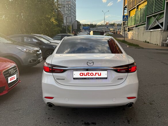 2019 Mazda 6 III (GJ) Рестайлинг 2, белый, 2180000 рублей - вид 7