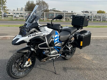 2018 BMW R 1200 GS Adventure, синий, 2000000 рублей, вид 3