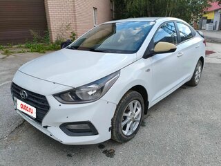 2019 Hyundai Solaris II, белый, 1100000 рублей, вид 3