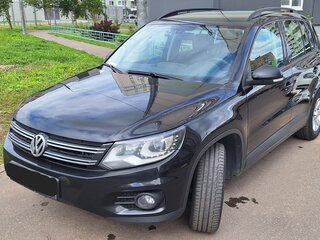 2013 Volkswagen Tiguan I Рестайлинг, чёрный, 1200000 рублей, вид 1