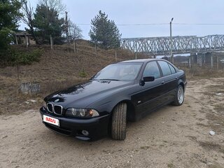 1997 BMW 5 серии 523i IV (E39), чёрный, 1540000 рублей, вид 1