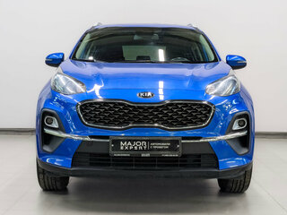 2021 Kia Sportage IV Рестайлинг, синий, 2330000 рублей, вид 2