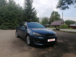 2013 Opel Astra J Рестайлинг, синий, 700000 рублей, вид 2