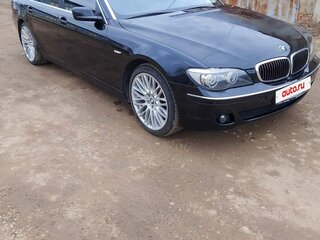 2006 BMW 7 серии 750i IV (E65/E66) Рестайлинг, чёрный, 1000000 рублей, вид 2