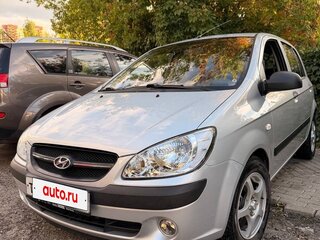 2008 Hyundai Getz I Рестайлинг, серебристый, 460000 рублей, вид 2