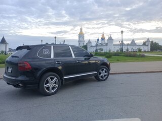 2007 Porsche Cayenne I Рестайлинг (957), чёрный, 1650000 рублей, вид 5