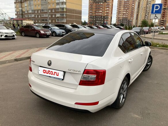 2014 Skoda Octavia III (A7), белый - вид 6