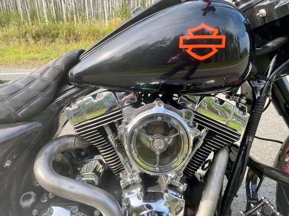 2008 Harley-Davidson Road King, чёрный, 849000 рублей - вид 17