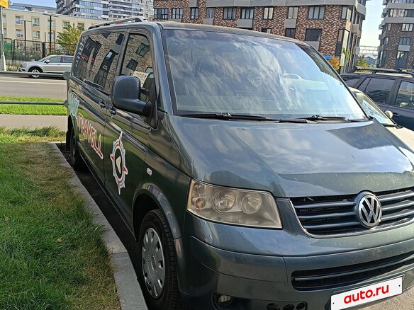 2007 Volkswagen Transporter, серый, 1350000 рублей - вид 3