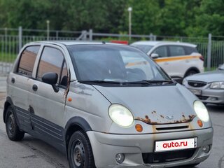2005 Daewoo Matiz I Рестайлинг, серебристый, 120000 рублей, вид 1