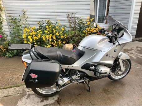 2004 BMW R 1150 RS, серебристый, 340000 рублей, вид 2