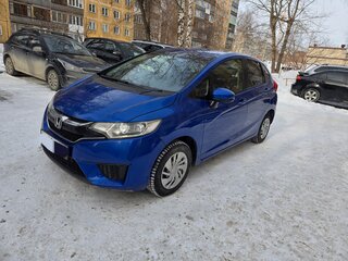 2017 Honda Fit III Рестайлинг, синий, 999999 рублей, вид 1