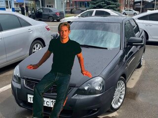 2007 Lada (ВАЗ) Priora I, чёрный, 300000 рублей, вид 2