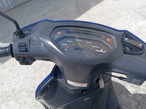 1997 Honda Lead 100, синий, 60000 рублей - вид 4