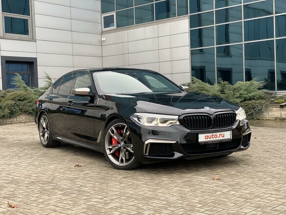 2019 BMW 5 серии M550d xDrive VII (G30/G31/G38), чёрный - вид 11