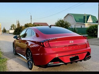 2021 Hyundai Sonata VIII (DN8), красный, 2330000 рублей, вид 5