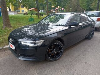2013 Audi A6 IV (C7), чёрный, 1800000 рублей, вид 1