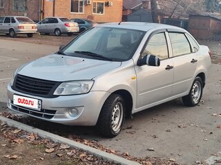 2014 Lada (ВАЗ) Granta I, серебристый, 410000 рублей, вид 1
