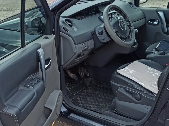 2008 Renault Scenic II Рестайлинг, синий - вид 16