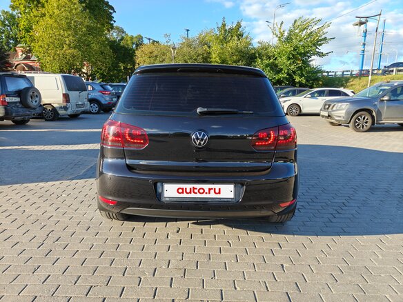2012 Volkswagen Golf VI, чёрный, 830000 рублей - вид 7