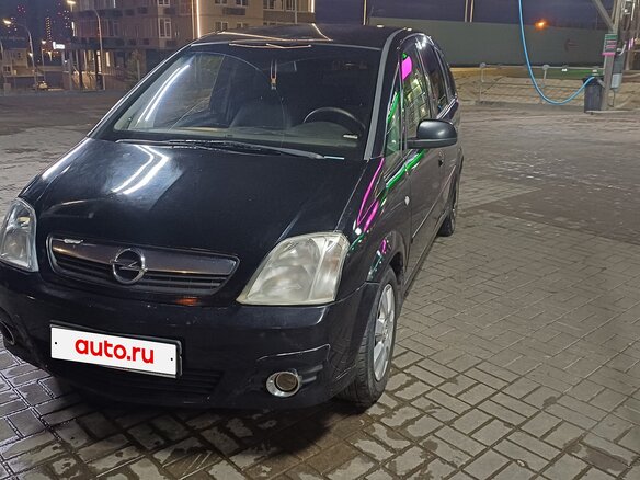 2006 Opel Meriva A Рестайлинг, чёрный, 390000 рублей - вид 5