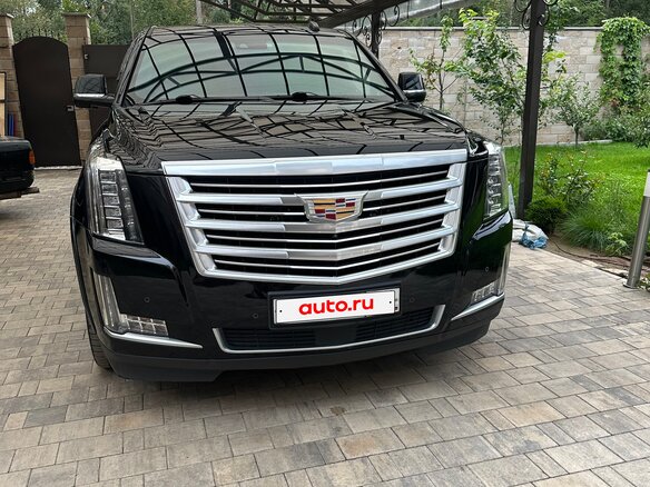 2015 Cadillac Escalade IV, чёрный, 3200000 рублей - вид 2