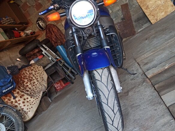 2000 Honda CB 1100, синий, 360000 рублей - вид 7