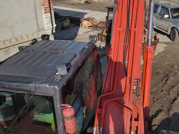 2012 Hitachi ZX200, оранжевый, 4500000 рублей - вид 15