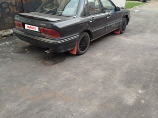 1991 Mitsubishi Galant VI, чёрный, 205000 рублей, вид 5
