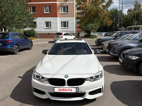 2014 BMW 4 серии 435i xDrive F32/F33/F36, белый, 2650000 рублей - вид 1