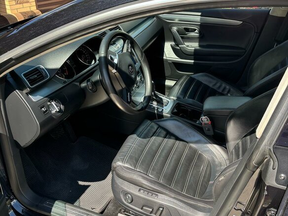2013 Volkswagen Passat CC I Рестайлинг, чёрный, 1440000 рублей - вид 6