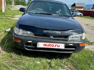 1992 Toyota Sprinter VII (E100), чёрный, 240000 рублей, вид 1