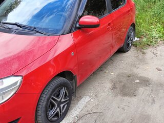 2013 Skoda Fabia II Рестайлинг, красный, 620000 рублей, вид 5