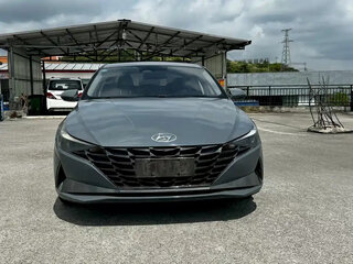2021 Hyundai Elantra VII (CN7), серый, 1300000 рублей, вид 2