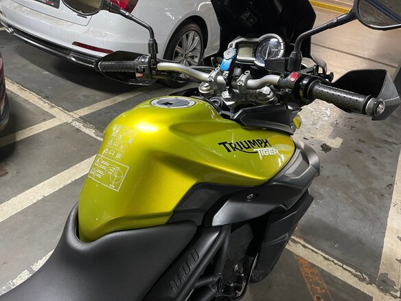 2011 Triumph Tiger 800, жёлтый, 620000 рублей - вид 10