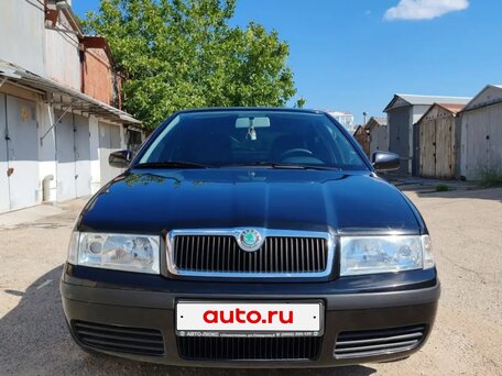 2008 Skoda Octavia I (A4) Рестайлинг, чёрный, 750000 рублей, вид 1