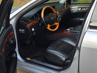 2010 Mercedes-Benz S-Класс 350 V (W221) Рестайлинг, серебристый, 1850000 рублей, вид 4