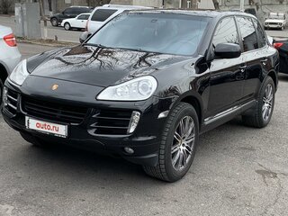 2008 Porsche Cayenne S I Рестайлинг (957), чёрный, 1290000 рублей, вид 1