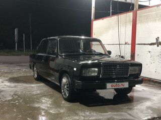 2008 Lada (ВАЗ) 2107, чёрный, 600000 рублей, вид 3