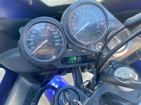 2002 Yamaha FZS600 Fazer, синий, 400000 рублей, вид 5